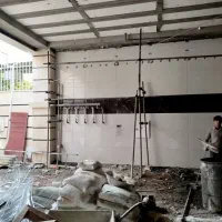 انواع سنگکاری و راه پله و کاشی|خدمات پیشه و مهارت|کرمانشاه, |دیوار