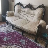 مبل ۹ نفره چوب جنگلی اصلی|مبلمان خانگی و میز عسلی|شیراز, میانرود|دیوار