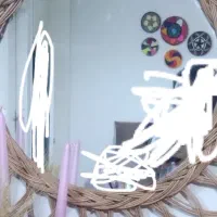 دیوارکوب رنگی و بافت کار دست