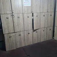 کمد باشگاه همراه با قفل