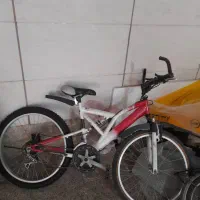 دوچرخه سالم تمیز سایز ۲۶ لاستیک ها تازه عوض شده