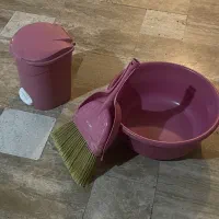 لگن، جارو و سطل حمام