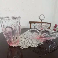 شیرینی خوری دوطبقه و گلدان والتر اصل المان