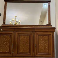 آینه باکس تمام چوب
