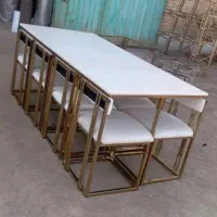 صندلی نهار خوری فلزی بادوام خاص به قیمت تولیدی|مبلمان خانگی و میز عسلی|خوی, |دیوار