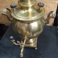 سماور روسی بکر|کلکسیون اشیاء عتیقه|بیرجند, |دیوار