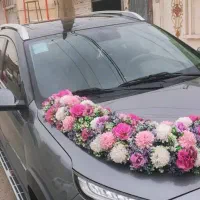 گل آرایی ماشین عروس