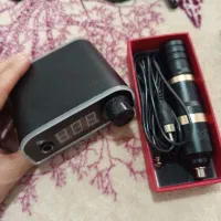 دستگاه تتو همراه با آدابتور