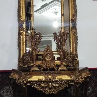 آینه وشمعدان قدی بزرگ|آینه|زنجان, |دیوار