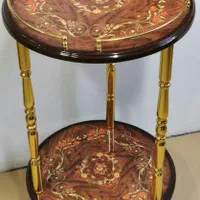 میز بار چرخدار و ساده( مبلمان و سرویس چوب میلاد)|بوفه، ویترین، کنسول|بیرجند, |دیوار