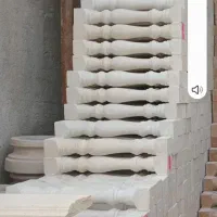 نرده سنگی قیمت مناسب مخصوص باغ|مصالح و تجهیزات ساختمان|مشهد, توس (بلوار توس)|دیوار