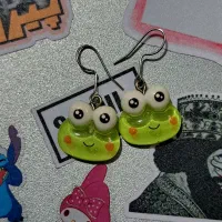 گوشواره قورباغه پاستیلی