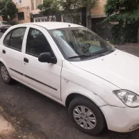 تیبا سفید صندوقدار مدل ۹۹|خودرو سواری و وانت|کرج, شهرک اوج|دیوار