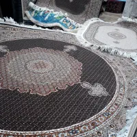 فرش آشپزخانه فرش ماهی دایره عرض ۲متر ۱۰۰۰شانه نخ|فرش|تبریز, |دیوار