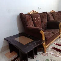 مبل 7نفره.|مبلمان خانگی و میز عسلی|قم, سید معصوم|دیوار
