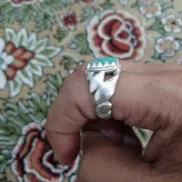 انگشتر فیروزه نیشابور دست ساز
