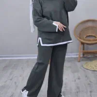 ست بلوز شلوار چاکدار بافت|لباس|مشهد, خواجه ربیع|دیوار