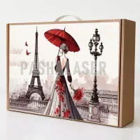 جعبه طرح دار مناسب پوشاک و مزون ها