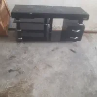 زیر تلویزیونی شیشه ای سالم|میز تلویزیون|یاسوج, |دیوار