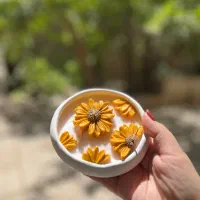 شمع دستساز دکوری