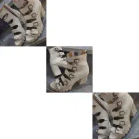 کفش ساق دار پاشنه بلند