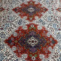 جفت شیش متری دستباف نقشه کرمان قلم مناسب جهاز|فرش|خوی, |دیوار