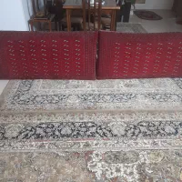 یک جفت پشتی دستباف ترکمن