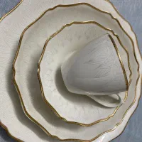 سرویس کامل ۱۸ نفره زیبا و جدید الیزابت طوس نو نو