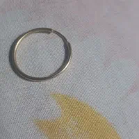 گوشواره حلقه ای ساده و شیک نزدیک ب دو گرم