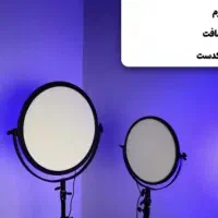 نور ثابت سافت لایت سرامیکی سایز۶۰ سانت رینگ لایت