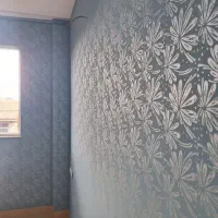 شبه سازی کاغذ دیواری با رنگ