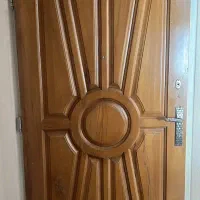 درب ورودی آپارتمانی چوبی