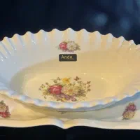 میوه خوری و سینی زیر و رو