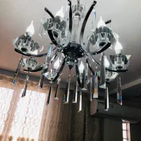 لوستر کریستال وارداتی|لوستر و چراغ آویز|فردیس, فردیس|دیوار