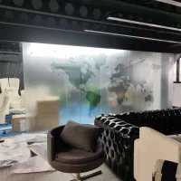 ماتکن زبرا راه راه نواری شیشه مات دودی کن|مصالح و تجهیزات ساختمان|تهران, صادقیه|دیوار