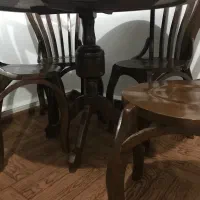 میز غذا خوری|میز و صندلی غذاخوری|قروه, |دیوار