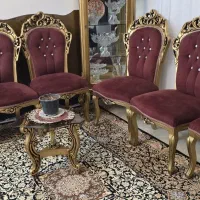 مبل ۷ نفره و و ناهار خوری ۸ نفره استیل|مبلمان خانگی و میز عسلی|قم, سعادتی|دیوار