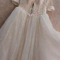 لباس عروس مزون دوزی شده  با تخفیف ویژه
