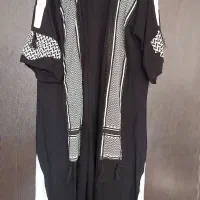 مانتو نخی مجلسی بلند در حد نو