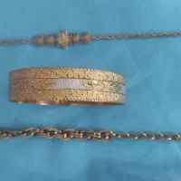 دستبند و تک پوش طلا