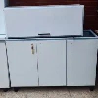 کابینت ۳/۵متری فلزی در چوب ۳ ماه کار کرده|مصالح و تجهیزات ساختمان|امیدیه, |دیوار