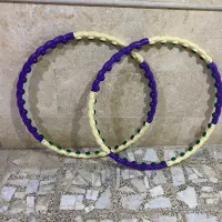 دو عدد حلقه لاغری سالم و تمیز|تجهیزات ورزشی|صومعه‌سرا, |دیوار