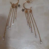 گوشواره آویزدار ستاره ای ژوپینگ اصل|بدلیجات|اسلامشهر, مظفریه|دیوار