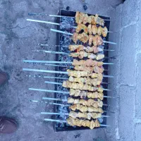 منقل کباب پزی و چهار پایه فلزی توالت فرنگی|اجاق گاز و لوازم برقی پخت‌وپز|شاهدشهر, |دیوار