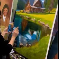 اموزش نقاشی رنگ روغن (اموزش مجازی)