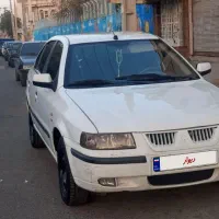 سمند ۹۲ سفید موتور پژو