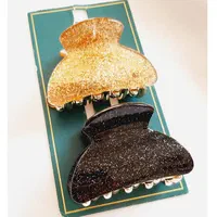 کلیپس دوتایی گلیتر چند رنگ، جذابیت در هر لحظه|بدلیجات|گرگان, |دیوار