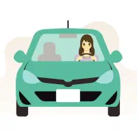 راننده آقا یا خانم با ماشین یا موتور پاره وقت