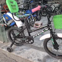 دوچرخه ۱۶ مشکی سبز