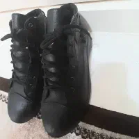 کفش چرم اصلی نیم بوت درحد نودخترونه وپسرونه|کیف، کفش، کمربند|شهریار, شهریار|دیوار